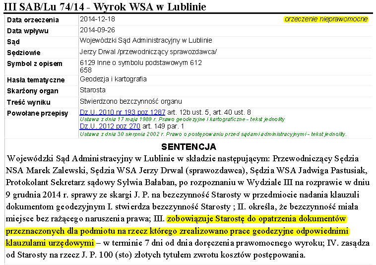 Uwierzytelnienie opatrzenie odpowiednimi klauzulami?