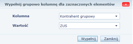 Import listy płac z Płac Optivum Rysunek 109. Uzgadnianie jednostek, wybór dzienników i wzorców numeracji 8.