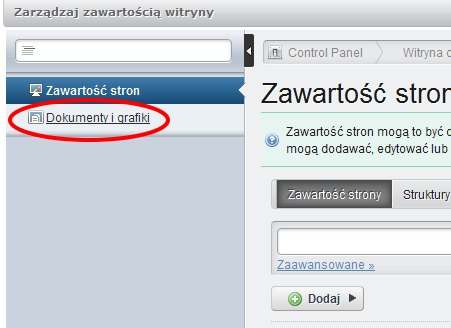 DOKUMENTY I GRAFIKI Niejednokrotnie potrzebujemy dodać do treści grafikę lub załączyć dokument.