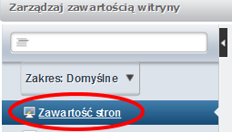 SZABLONY KOMUNIKATÓW ZARZĄDZANIE ZAWARTOŚCIĄ STRON Istnieją dwa sposoby na dodanie nowego szablonu strony głównej do portalu. Zalecamy korzystanie z pierwszego z nich.