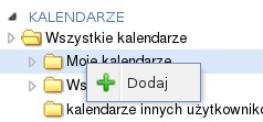 Nadajemy tutaj tytuł do widoku kalendarza, możemy dodać także jego opis.