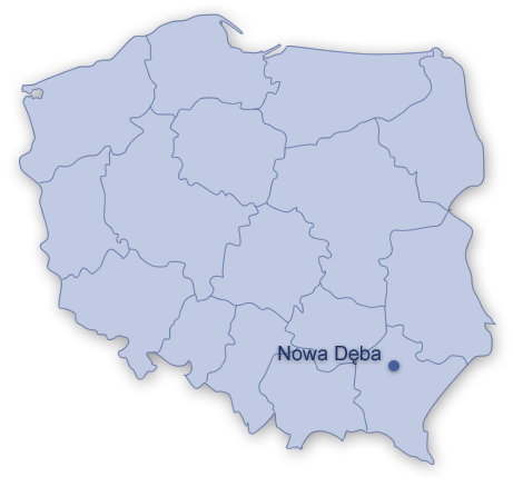 BIOMASA NOWA DEBA (woj. podkarpackie) Gmina Nowa Dęba w poszukiwaniu tańszego ciepła dla mieszkań komunalnych postanowiła wykorzystać naturalne atuty gminy, tj.