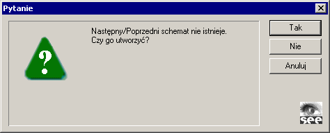 4.6. Kopiowanie schematu. Przenoszenie numeru połączenia 45 Klikamy na <Tak>, i w nastepnym oknie <OK>. Uruchamiamy Eksplorator Schematów polecenie Plik Otwórz schemat.