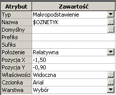 68 5.Edytor Symboli Klasa: Wybór klasy domyślnie przypisanej do symbolu Kod: Kod katalogowy domyślnego aparatu. Warstwa: Określenie warstwy na której symbol będzie wstawiany w edytorze schematów.