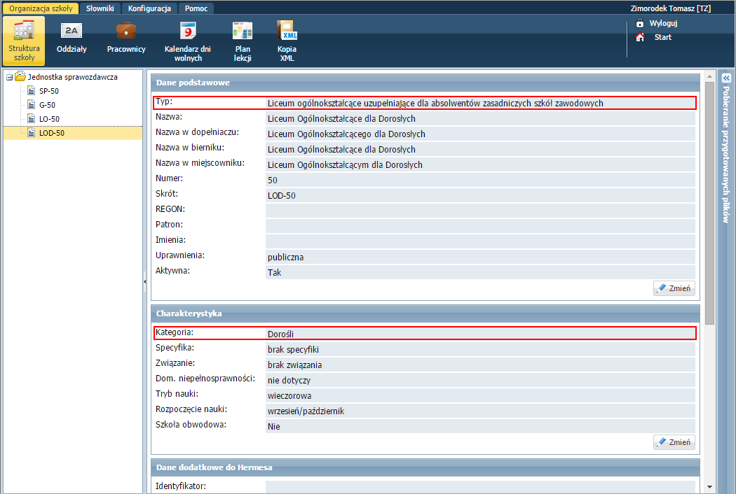 UONET+ Dokumentowanie zajęć realizowanych w szkołach dla dorosłych System UONET+ może być wykorzystywany do dokumentowania zajęć realizowanych w szkołach dla dorosłych.