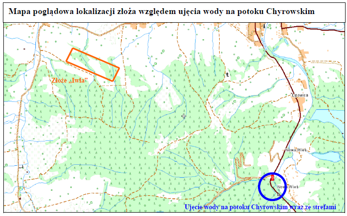 Prognoz oddziływni n środowisko do zminy Studium Uwrunkowń i Kierunków Zgospodrowni Przestrzennego Mist i Gminy Dukl obejmującej w zkresie przestrzennym złoże surowców minerlnych Iwl w miejscowości