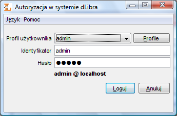 Rozdział 2. Instalacja, uruchamianie i logowanie 2.1. Instalacja i uruchamianie aplikacji redaktora i administratora Instalacją aplikacji okienkowej zajmuje się administrator bibilioteki dlibra.