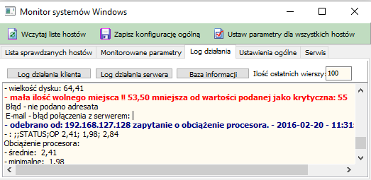 Ostatnią czynnością jest zainstalowanie serwisu w systemie Windows, którego zadaniem będzie wykonanie zaplanowanych zadań kontroli.