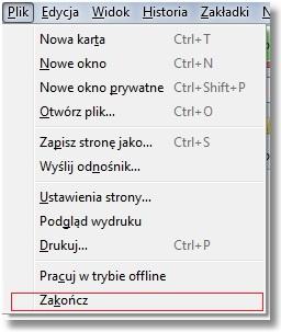 Usuwanie całej witryny z historii przeglądania jest przydatne, jeśli chcemy by przeglądarka "zapominała", że dana witryna była odwiedzana.