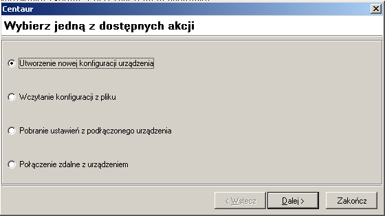 III. Obsługa programu Centaur 2010 Program Centaur 2010 jest dedykowanym programem do obsługi i programowania nadajnika SR 817. Jest skonstruowany w sposób umożliwiający intuicyjną obsługę sprzętu.