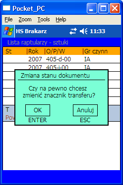 próbnej. Do nich przy wprowadzaniu powinna się odnosić dyspozycja Tak w polu Przeliczanie (ustawienie domyślne w programie).