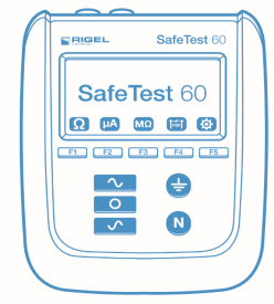 1 Wprowadzenie Rigel SafeTest 60 to dedykowany analizator bezpieczeństwa elektrycznego urządzeń medycznych, idealny do testów dużej ilości podstawowych sprzętów medycznych i laboratoryjnych.