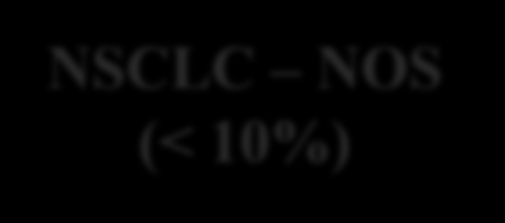 Podsumowanie NSCLC - NOS Barwienie na śluz NSCLC mogący odpowiadać ADC