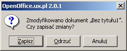 Rys. 2 Wybór typu pliku Zamykanie dokumentów Nowoczesne edytory są tak skonstruowane, że dla każdego dokumentu uruchamiana jest osobna kopia programu, działająca w oddzielnym okienku.