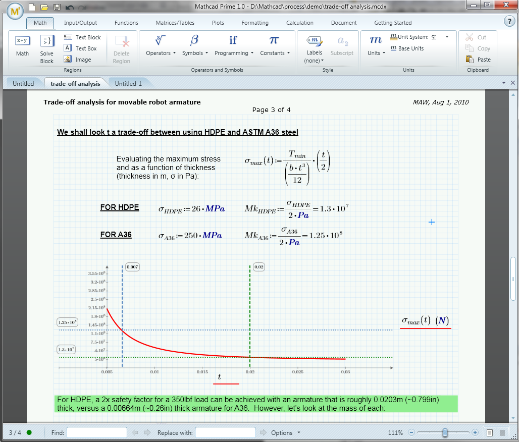 Mathcad Mathcad 15.0 Mathcad Prime 3.