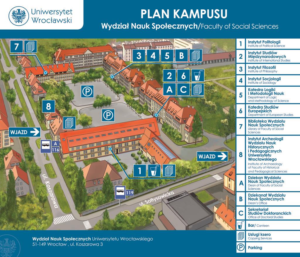 »Projekty badawcze»dorobek naukowy Wydział Nauk Społecznych