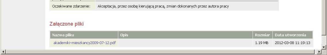 Wygląd przykładowego okno APD: Załączamy pliki.