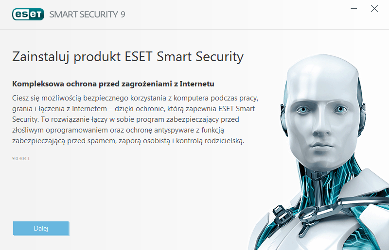 Instalacja Program ESET Smart Security zawiera komponenty, które mogą wchodzić w konflikt z innymi produktami antywirusowymi lub oprogramowaniem zabezpieczającym zainstalowanym na komputerze.