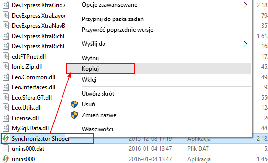 8 Praca z wieloma sklepami Shoper Program Synchronizator Shoper umożliwia jednoczesną pracę z wieloma sklepami Shoper.