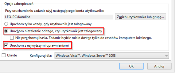 W ostatnim etapie dostępne jest podsumowanie zadania.