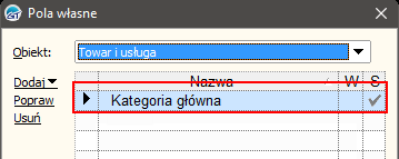 Podczas dodawania towarów do sklepu Shoper, zostanie w nim utworzona nowa kategoria kosmetyki z podkategorią kremy. Dodane towary będą miały ustawioną kategorię główną kosmetyki > kremy.