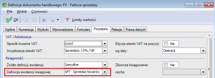 Wywołanie czynności Naprawa stanu dokumentu dla zaznaczonych 2 dokumentów Wprowadzenie dokumentów do nowej ewidencji księgowej Postępujemy podobnie jak przy usunięciu dokumentów z ewidencji.