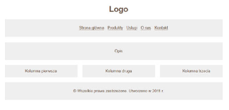 2.3. Układ witryny internetowej musi zapewnić możliwość oglądania strony na ekranach o różnej wielkości. Układy o stałej szerokości nie zmieniają się wraz ze zmianami wymiarów okna przeglądarki.