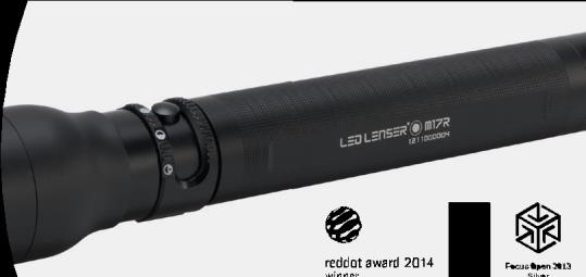 16 Led Lenser. Seria M. Led Lenser M17r Wielka wydajność z technologią jutra.