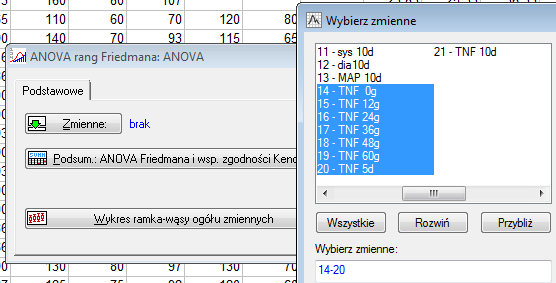 Test Kruskala-Wallisa test nieparametryczny (ANOVA rang Kruskala-Wallisa) Model niezależny, liczba grup >2, skala interwałowa ale nie spełnione założenia ANOVA (brak normalności w jakiejś z grup lub