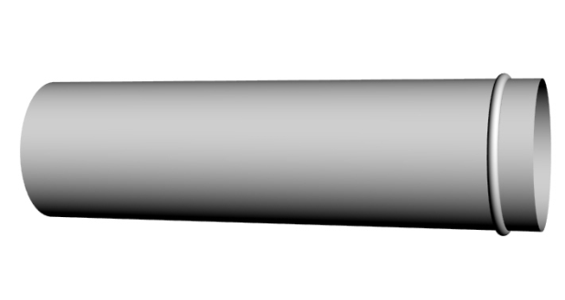Cennik System wentylacyjny Kanały i kształtki okrągłe Rura wentylacyjna felc wzdłużny. Wykonane z blachy stalowej ocynkowanej.