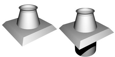Cennik System wentylacyjny Kanały i kształtki okrągłe Podstawa dachowa wykonana jest z blachy stalowej ocynkowanej. Możliwa realizacja z blachy nierdzewnej: 1,4301; 1,4016. Ø Cena PLN/szt.