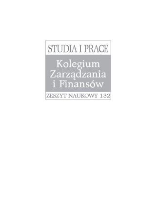 11-14 2013 1 M.Czerwonka, R.Buczkowski Finanse kulturowe Zeszyt naukowy nr 132, SGH, Warszawa 2013 s.55-72 2 M.