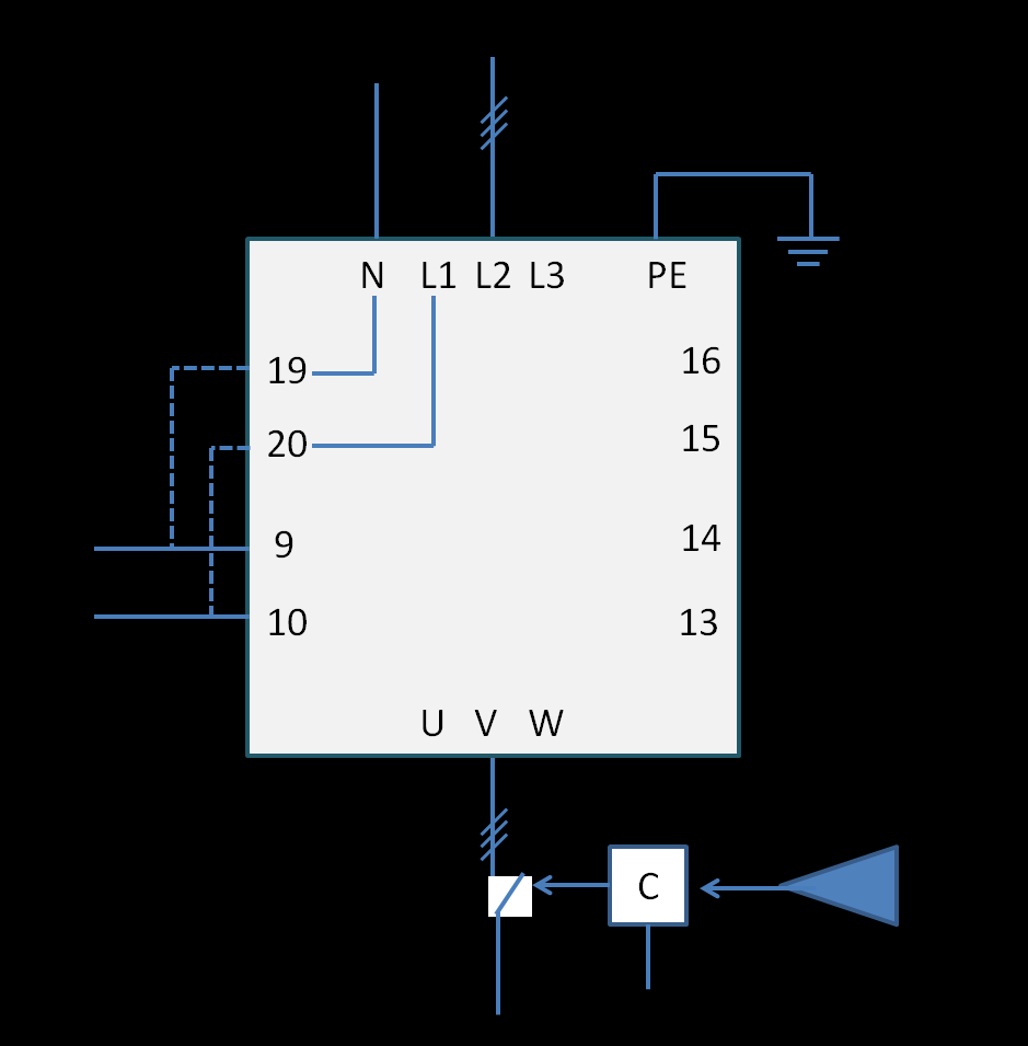 Tryb automatyczny LEC nie kontroluje włączanie świateł, tylko reguluje napięcie Przełączanie może być sterowane z