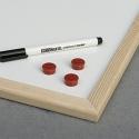 SERIA TS/C w ramie drewnianej Zastosowanie: Tablica znajduje idealne zastosowanie w małym biurze lub w domu.