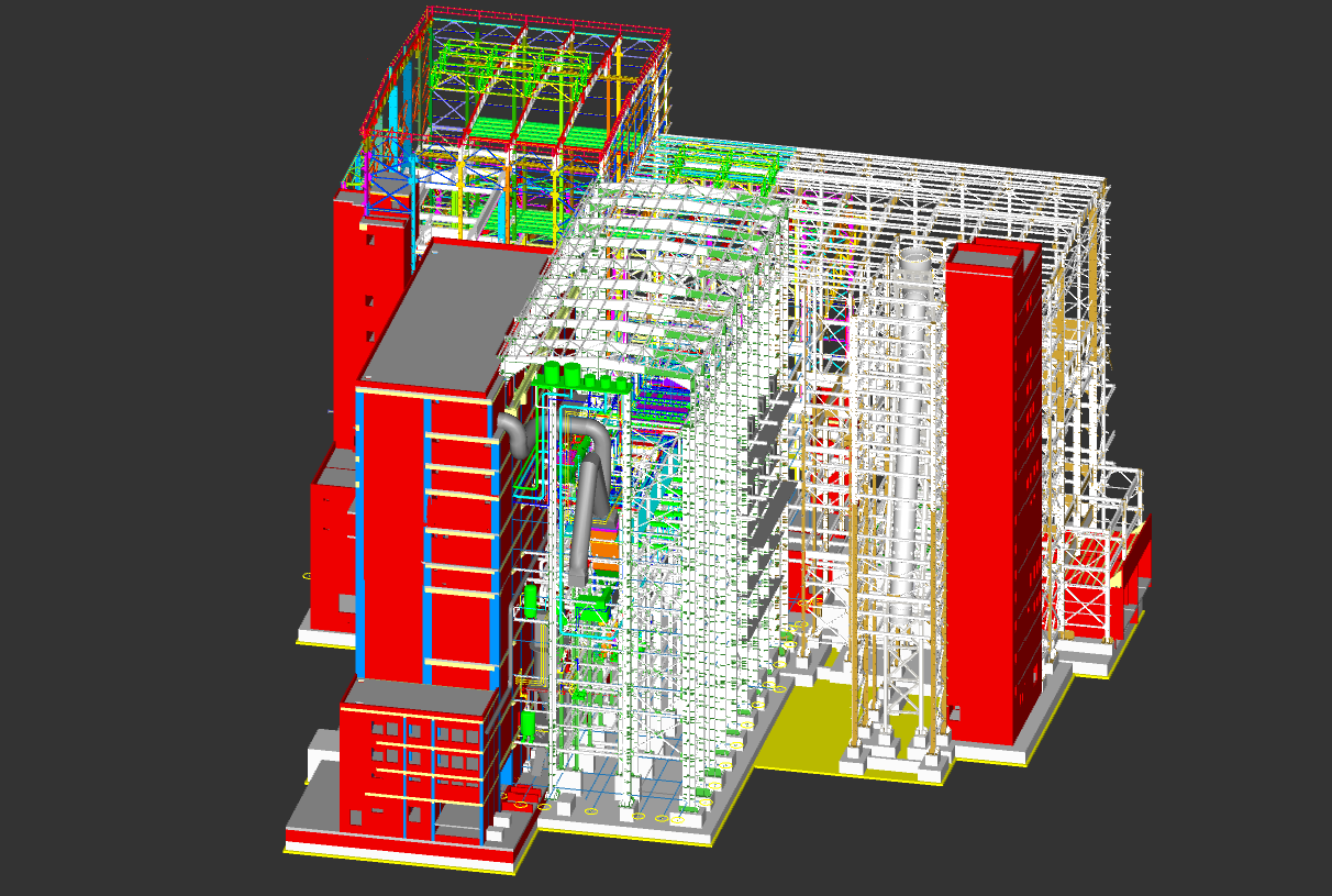 Advance Steel Konstrukcja stalowa Branża Mechaniczna AutoCad 3D Inventor Plant 3D
