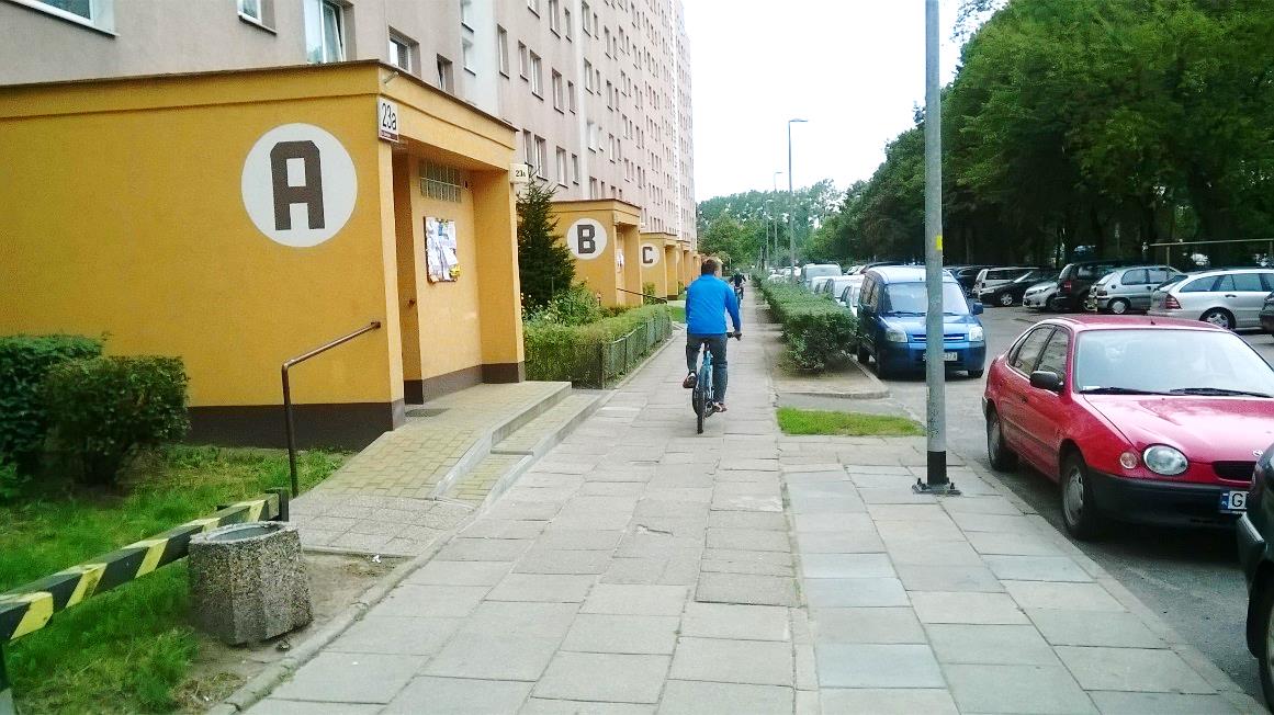 2. Remont chodnika Miejsce Wykonanie remontu chodnika wzdłuż