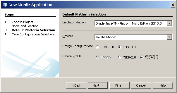 Koniecznie usuń zaznaczenie opcji Create Default Package and Main Executable Class (patrz poniżej. 4. Naciśnij przycisk Next >. 5.