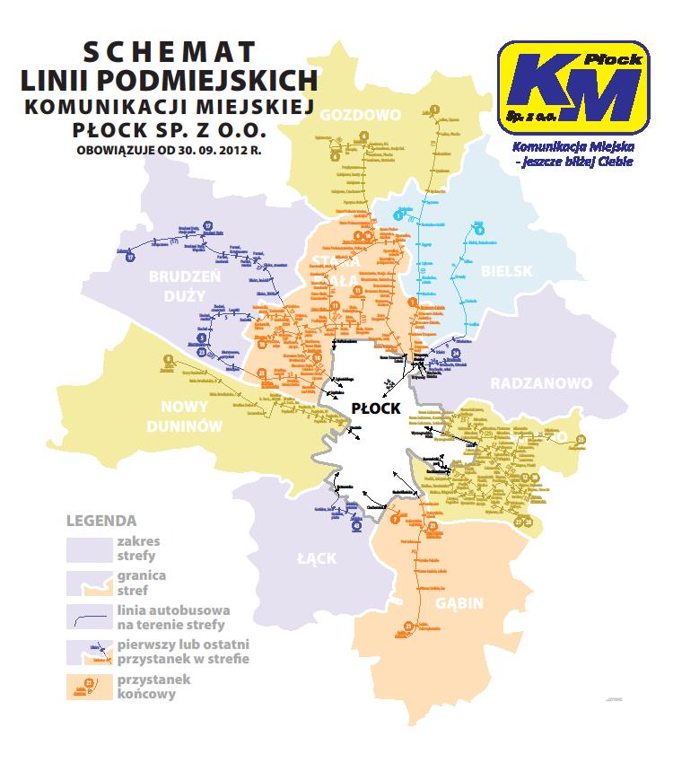 Bezpośredni obszar oddziaływania KM Płock Obszar działania 1 177,50 km 2 Wyszczególnienie Jedn. miary 2015 Liczba obsługiwanych gmin szt. 9 Liczba linii dziennych szt.