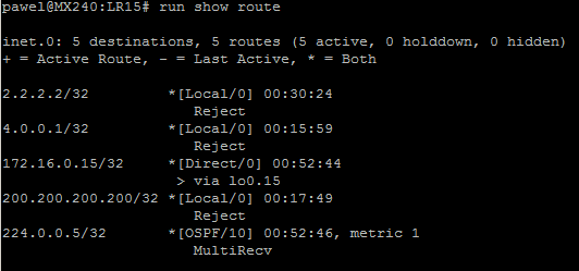 Ruting statyczny set routing-options