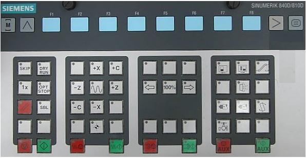 Obrabiarka EMCO Concept Mill 55 - ustawianie narzędzi Będąc w menu głównym klawiszem funkcyjnym F2 dolnej klawiatury wybieramy Parametry maszyny zobaczymy ekran jak niżej (jeśli nie to należy wybrać