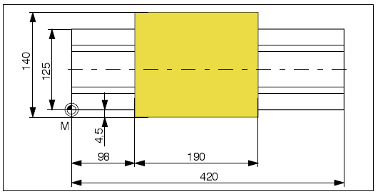 Wyposażona jest w pulpitowy układ sterowania numerycznego SINUMERIK 840D, który steruje przesuwami stołu frezarki w osiach X, Y i wrzeciona w osi Z, włączaniem i wyłączaniem obrotów wrzeciona, itp.