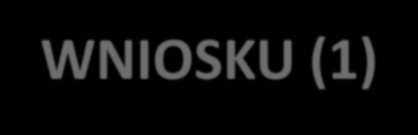 ZAŁĄCZNIKI DO WNIOSKU (1) Załączniki obligatoryjne: 1. Dokumenty potwierdzające sytuację finansową wnioskodawcy (parterów) za ostatnie 2 lata podatkowe 2.