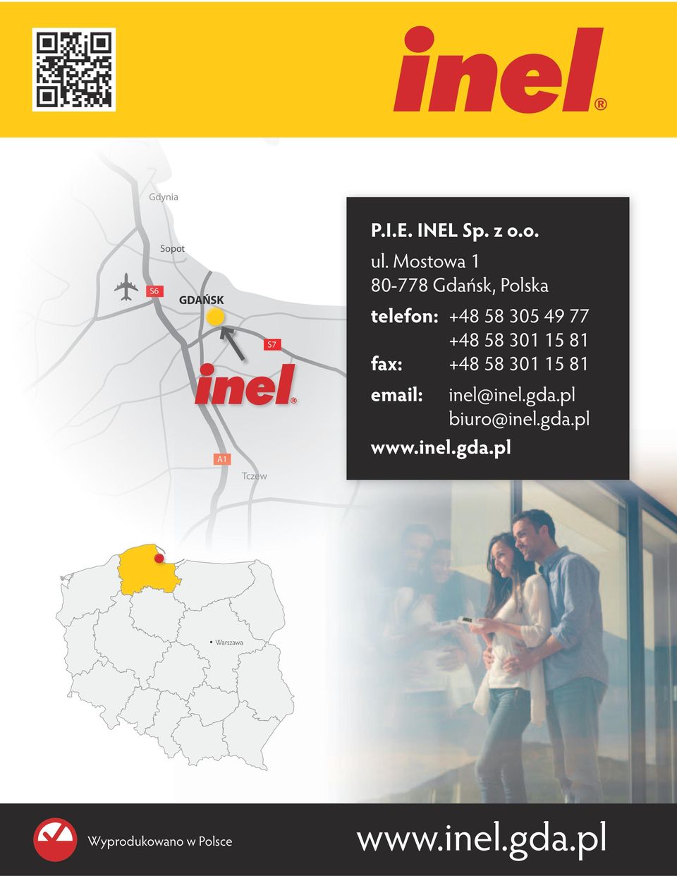 301 15 81 fax: +48 58 301 15 81 email: www.inel.gda.pl inel@inel.