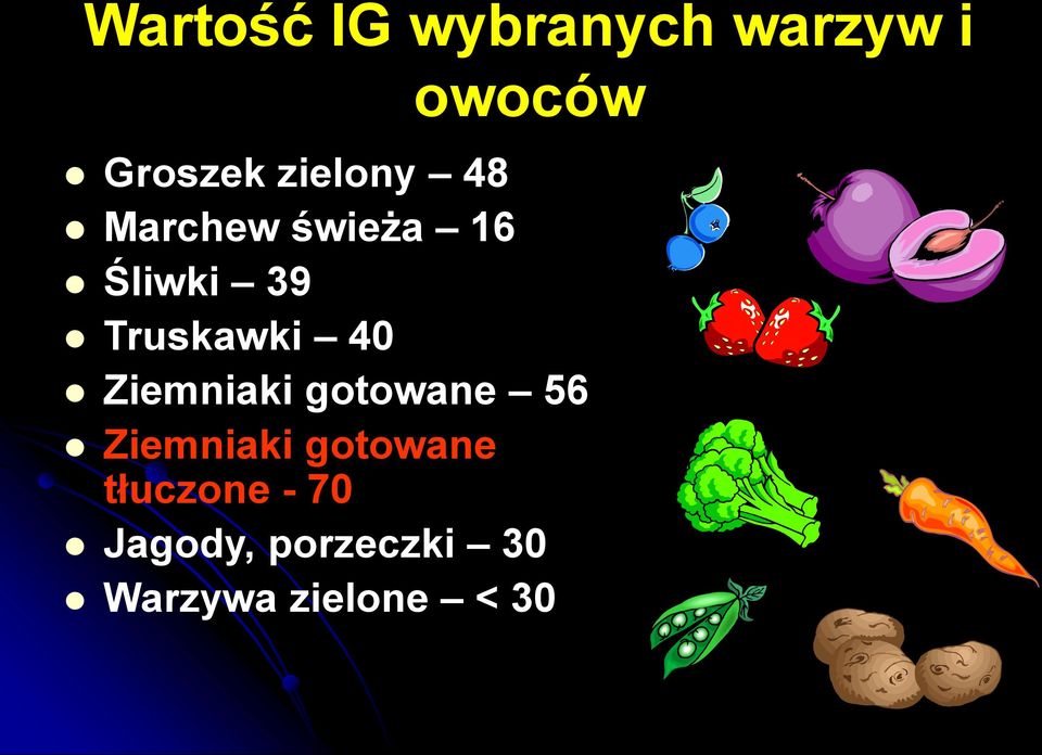 40 Ziemniaki gotowane 56 Ziemniaki gotowane