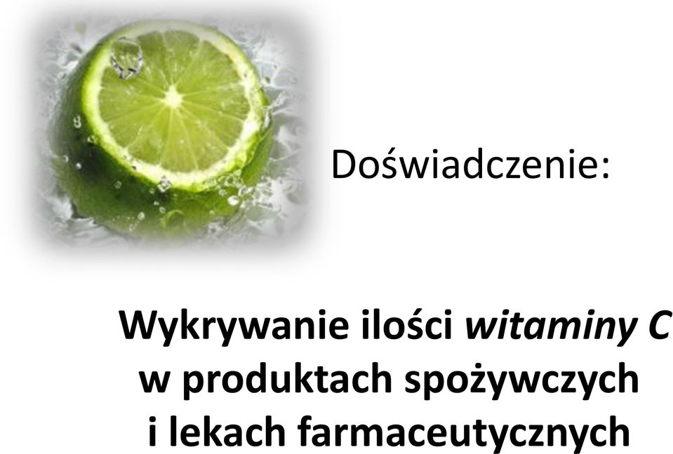 witaminy C w produktach