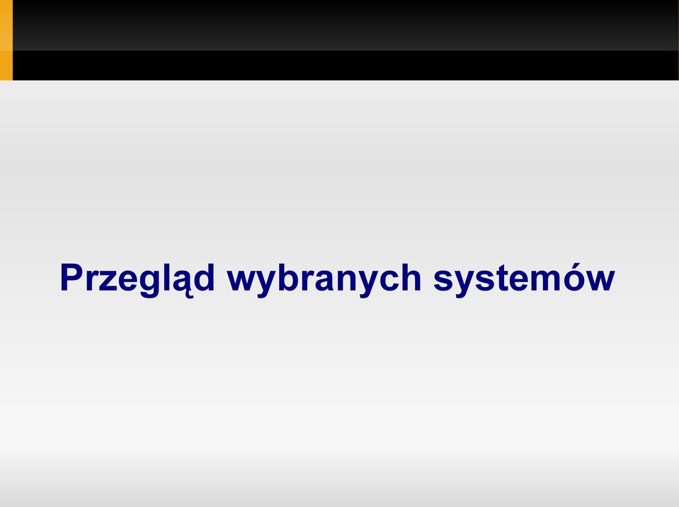 systemów