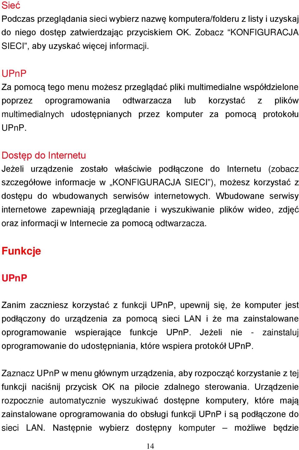 protokołu UPnP.