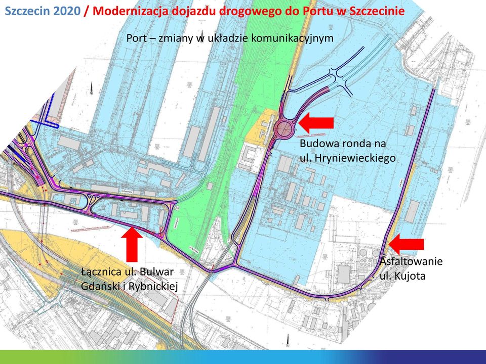 komunikacyjnym Budowa ronda na ul.