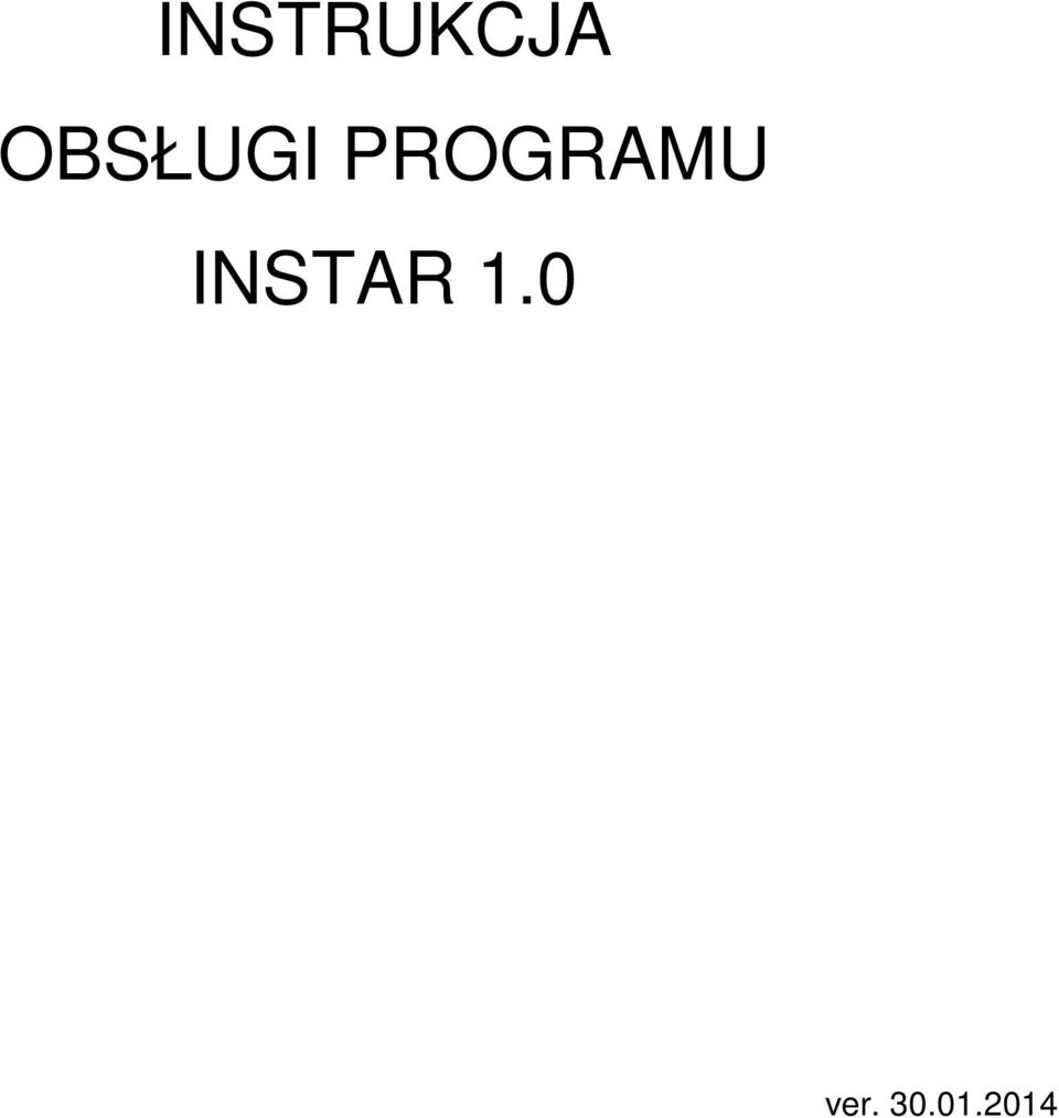 PROGRAMU