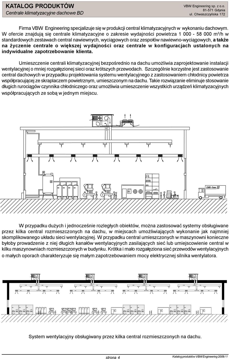 także na życzenie centrale o większej wydajności oraz centrale w konfiguracjach ustalonych na indywidualne zapotrzebowanie klienta.